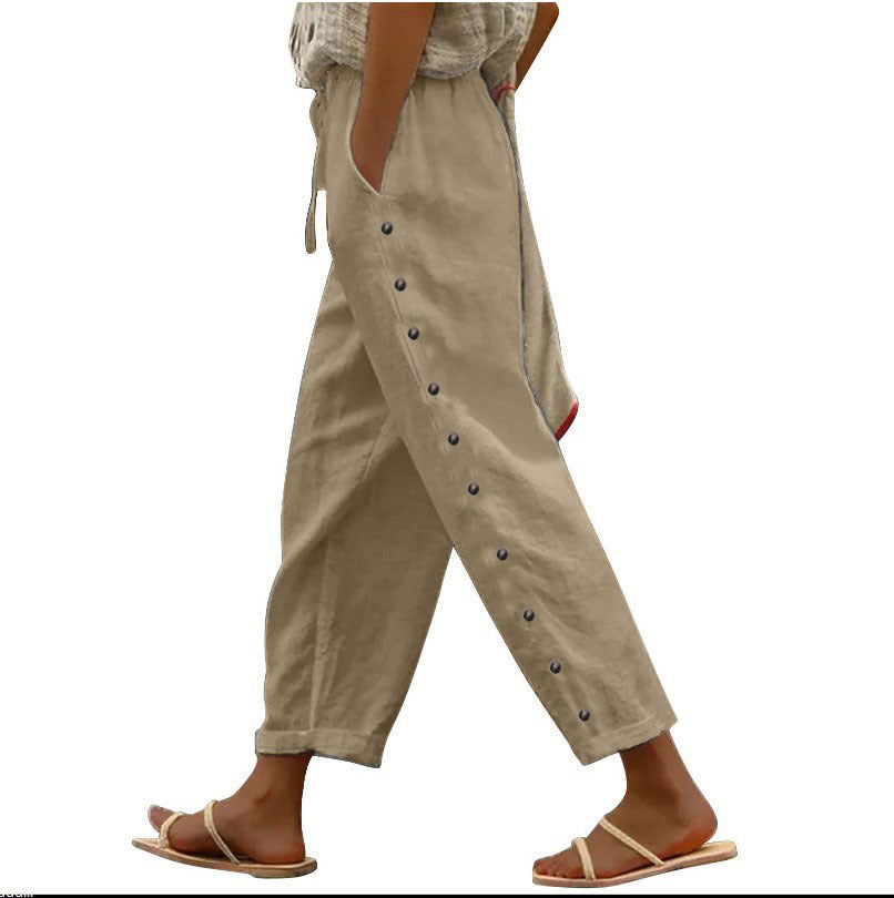 Pantalons pour femmes, amples et décontractés