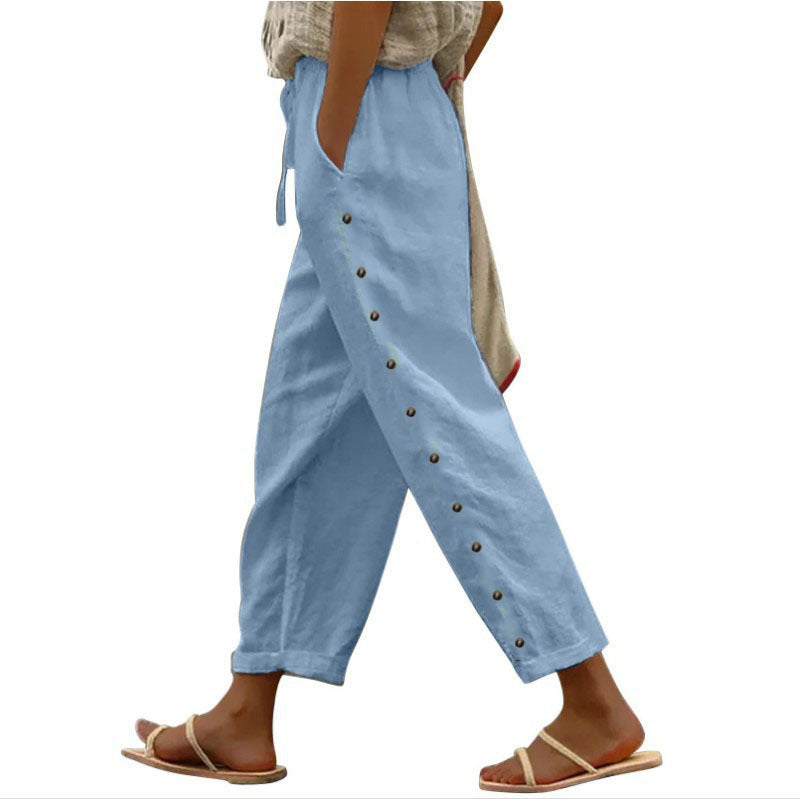 Pantalons pour femmes, amples et décontractés