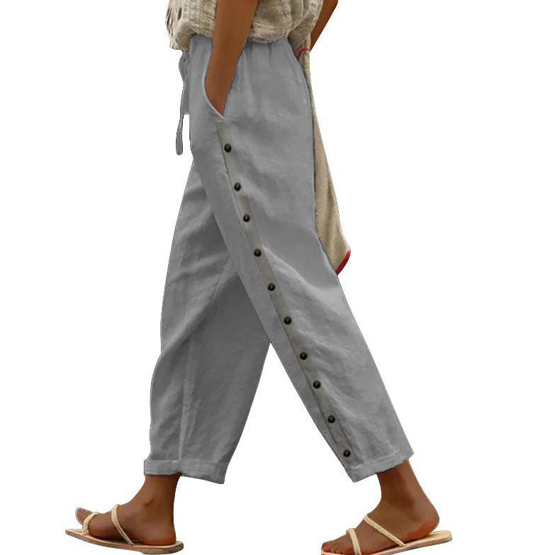 Pantalons pour femmes, amples et décontractés