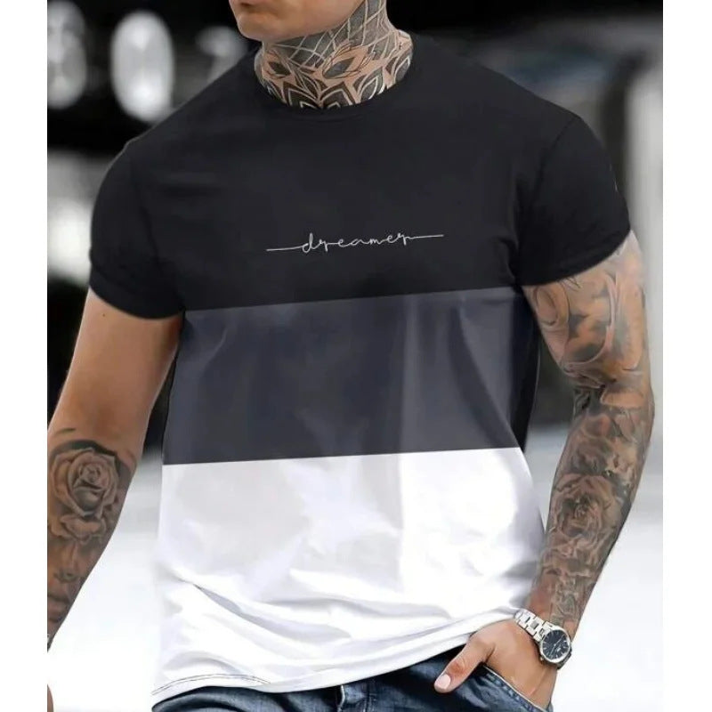 T-shirt à manches courtes pour homme, stylé