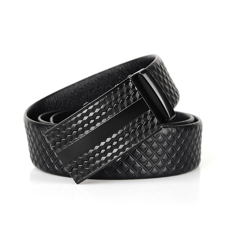 Ceinture à boucle automatique pour homme