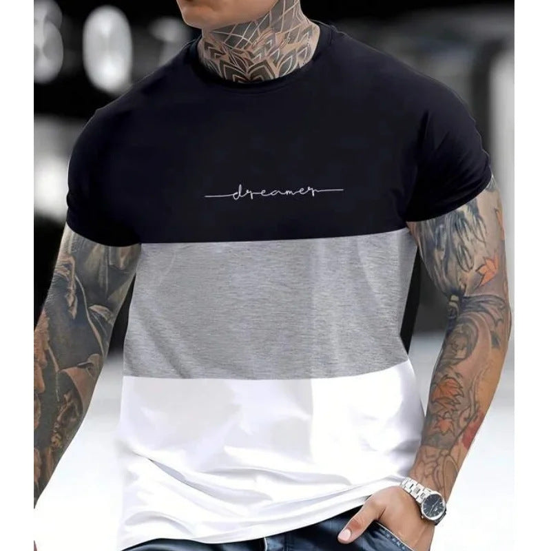 T-shirt à manches courtes pour homme, stylé