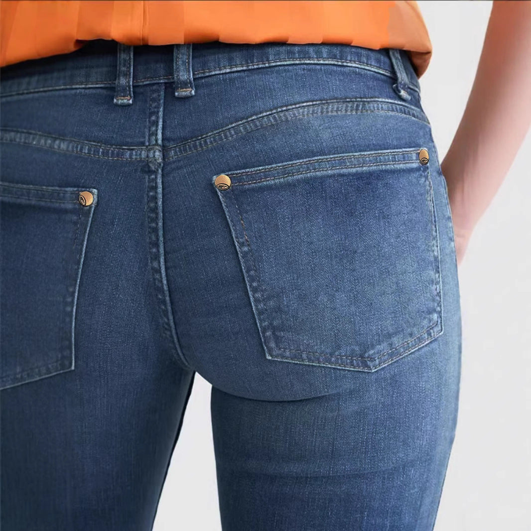 Jean skinny amincissant.