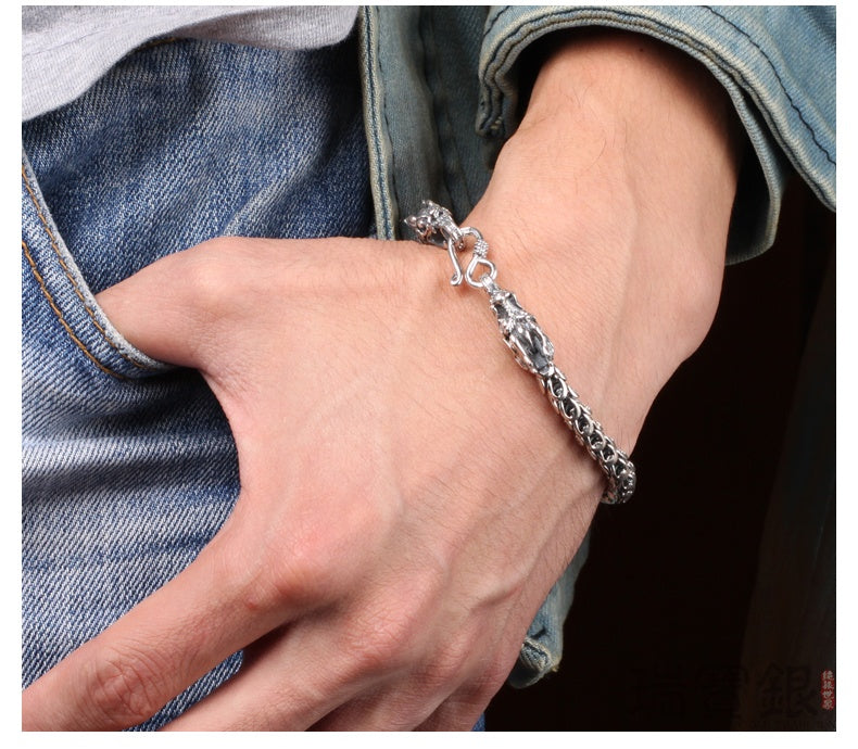 Bracelet pour homme en argent S925