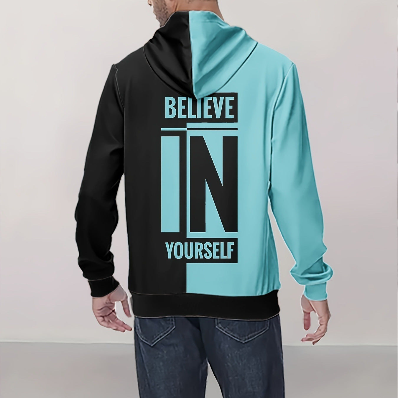 Pull à capuche décontracté pour homme