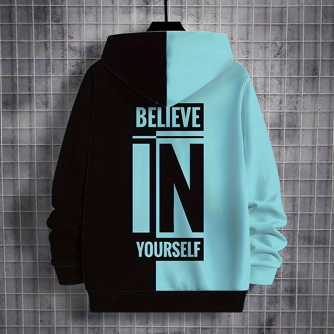 Pull à capuche décontracté pour homme