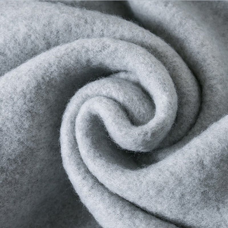 Pantalon de sport décontracté et chaud à bandes à la cheville