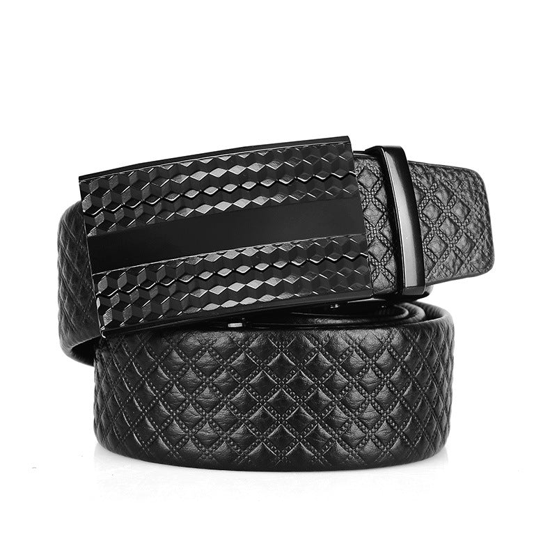 Ceinture à boucle automatique pour homme