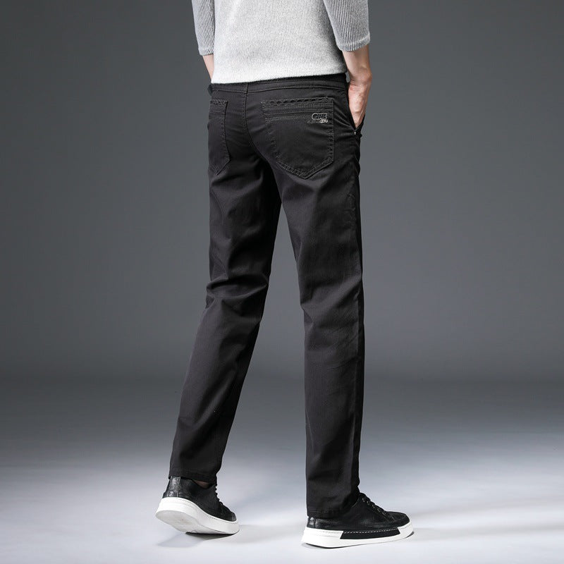Pantalons tendance pour hommes, pantalons d'été fins et décontractés
