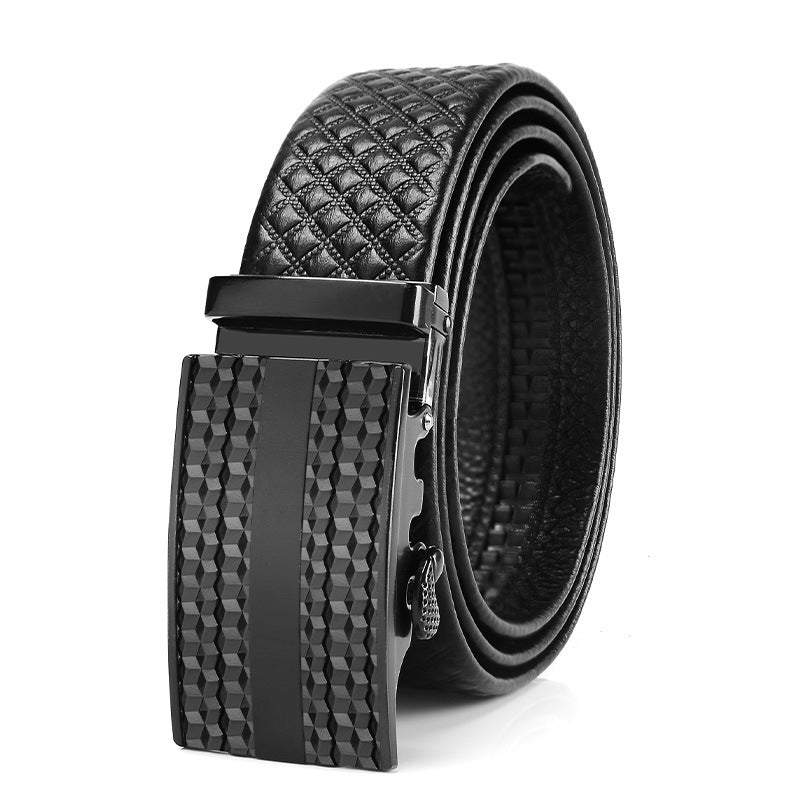 Ceinture à boucle automatique pour homme