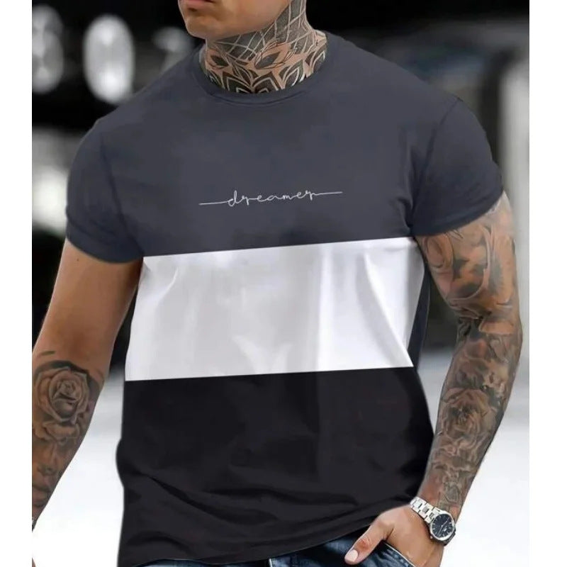 T-shirt à manches courtes pour homme, stylé