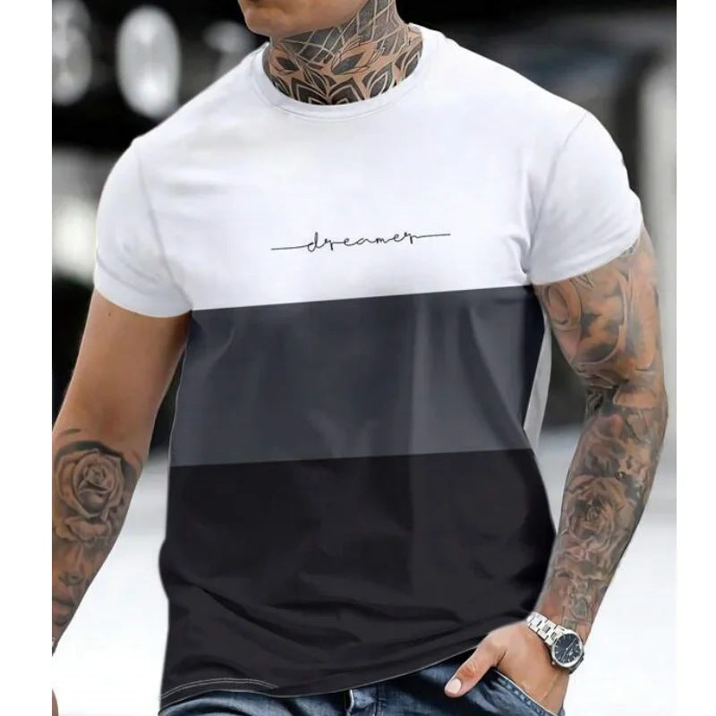 T-shirt à manches courtes pour homme, stylé