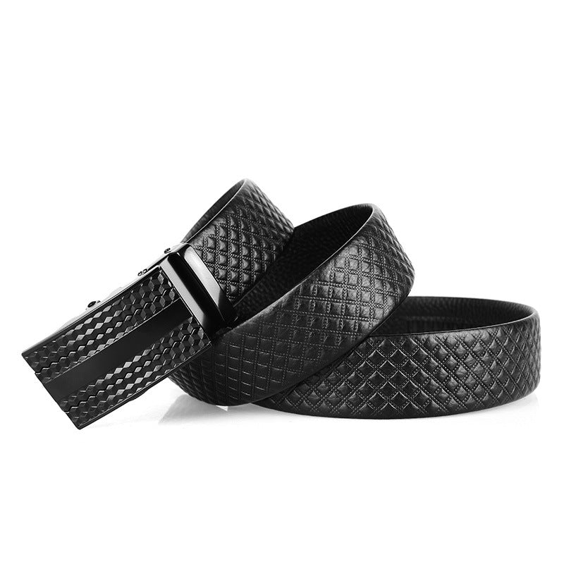 Ceinture à boucle automatique pour homme