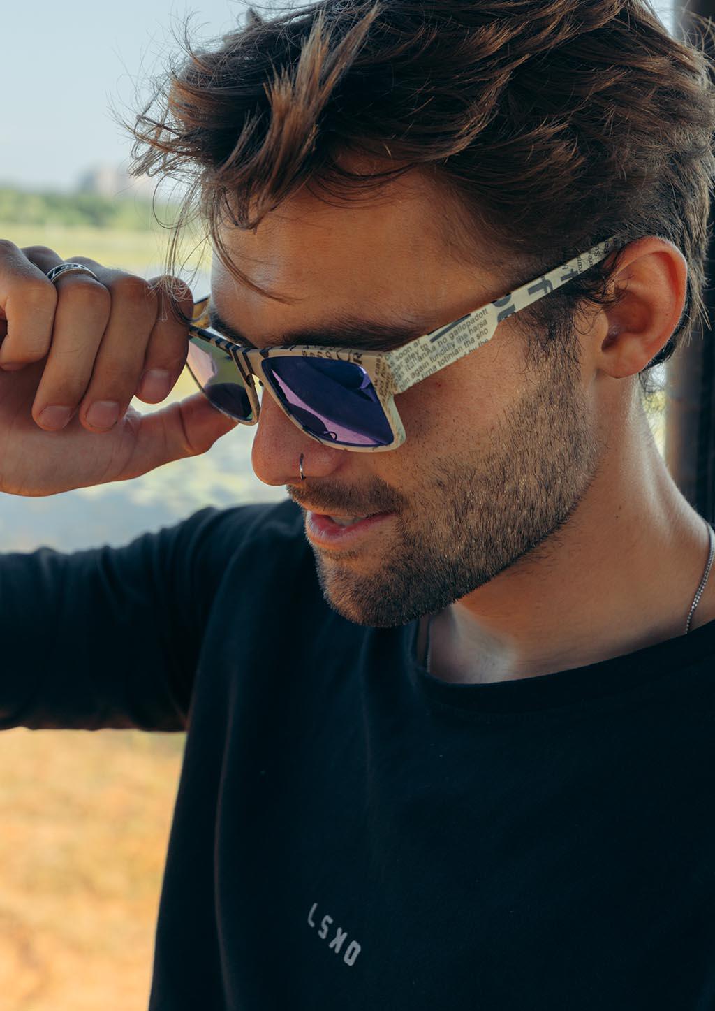 ReVision Square - Lunettes de soleil écologiques en papier recyclable