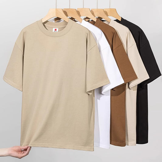 T-shirt ample à manches courtes et col rond